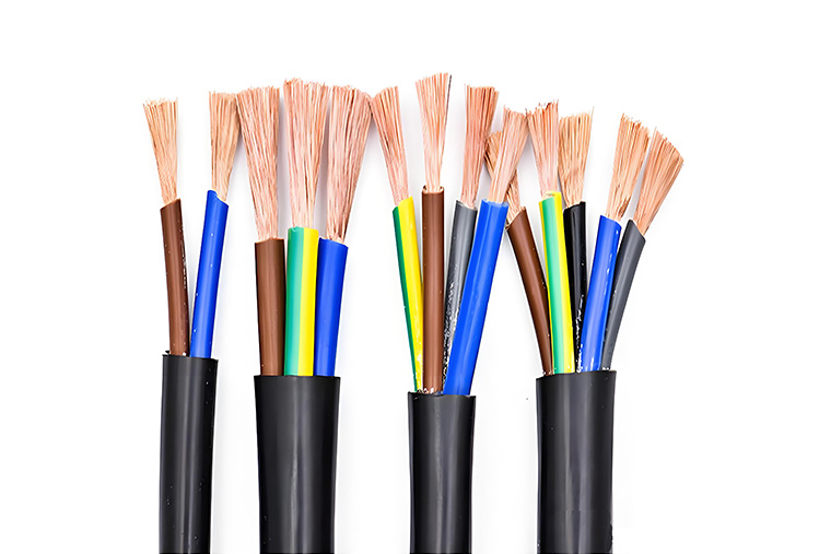 Cable de control con aislamiento y cubierta de PVC flexible