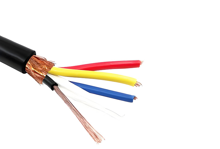 Cable de control de PVC flexible y blindado
