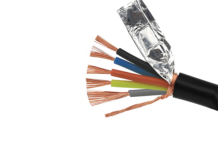 Cable de control de PVC flexible y blindado