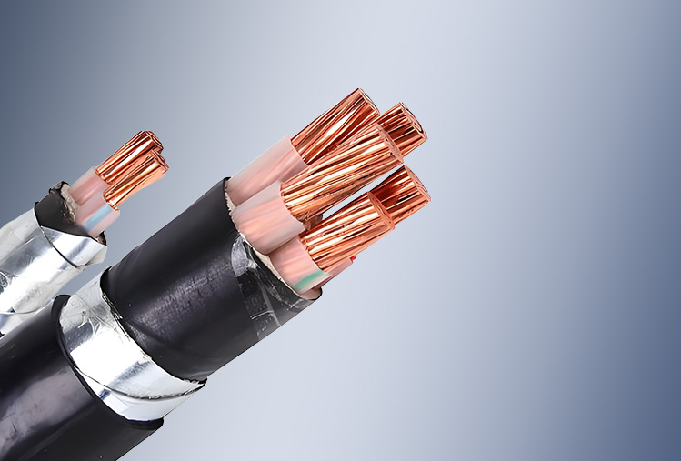 Cable de Potencia con Aislamiento XLPE, Armadura de Cinta de Acero y Cubierta de PVC