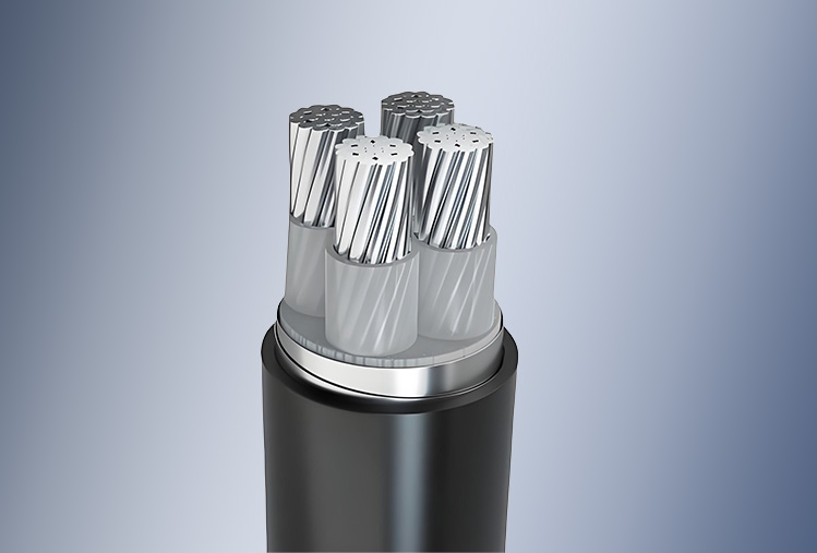 Cable de Aleación de Aluminio con Armadura de Alambre de Acero y Cubierta de PVC
