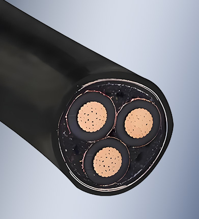 Cable de MV Tripolar Armado